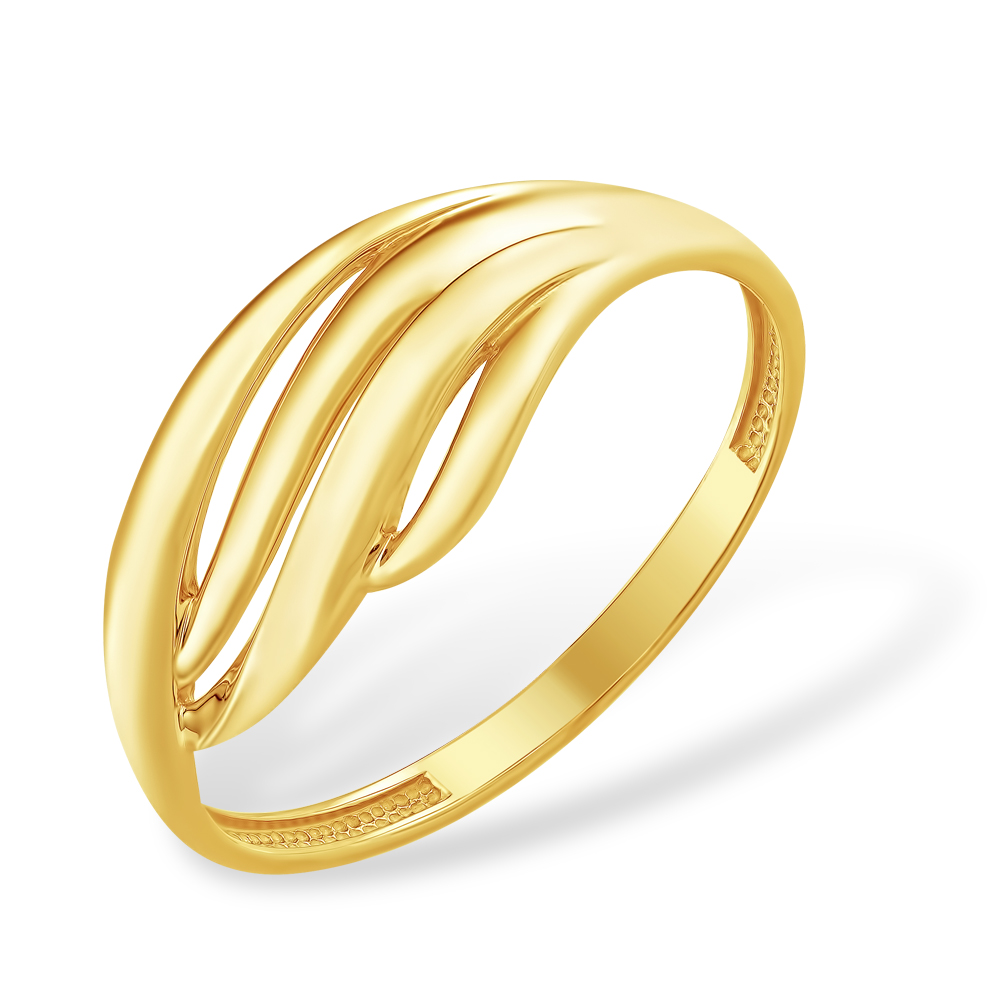 Кольцо из лимонного золота 585 пробы 210000000819
