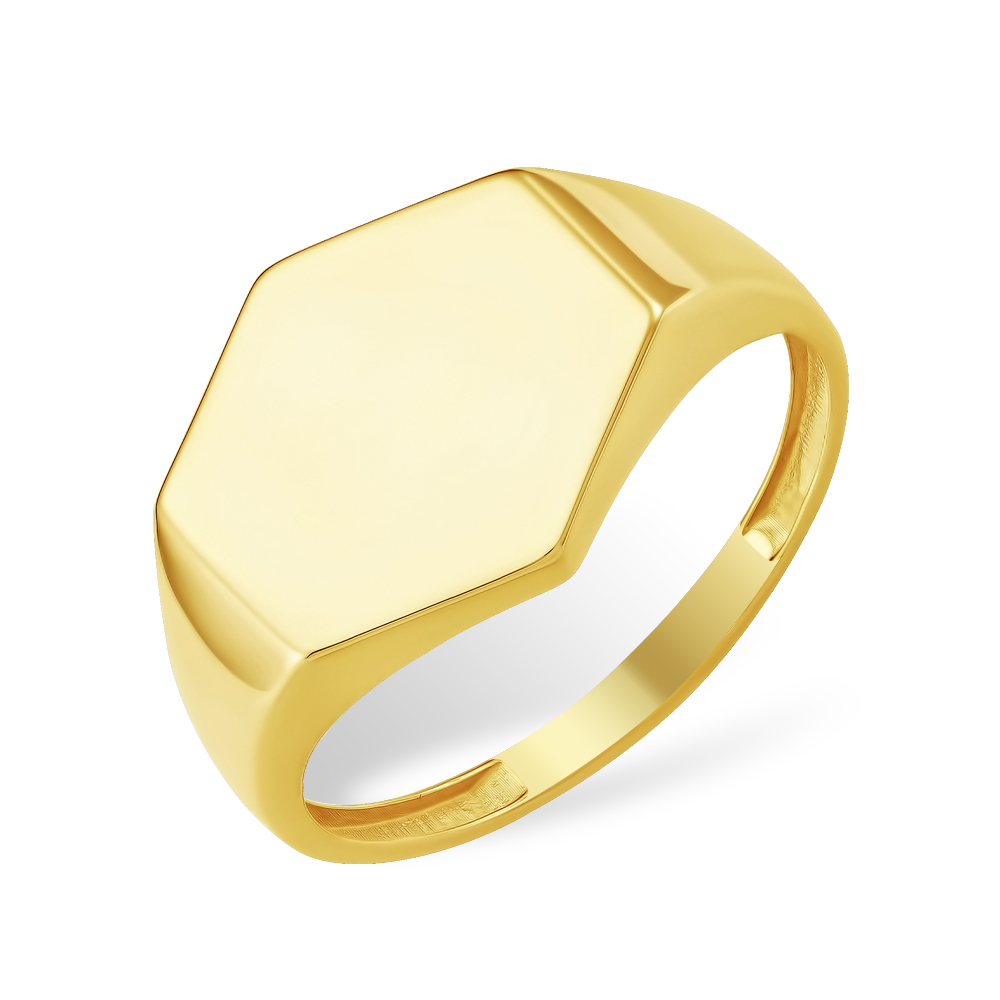 Кольцо из лимонного золота 585 пробы 210000000988