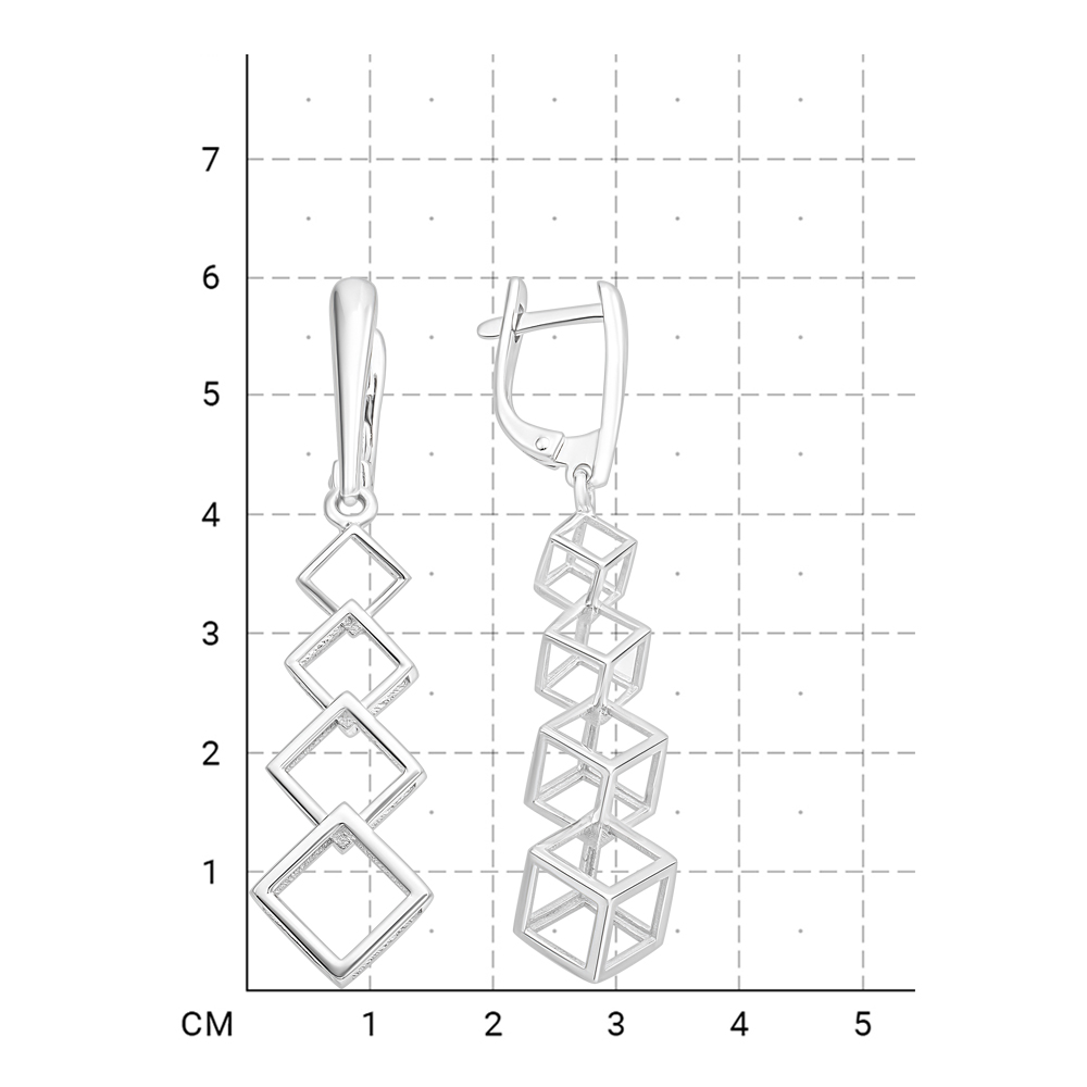 112000000092 Серьги (Серебро 925) фото