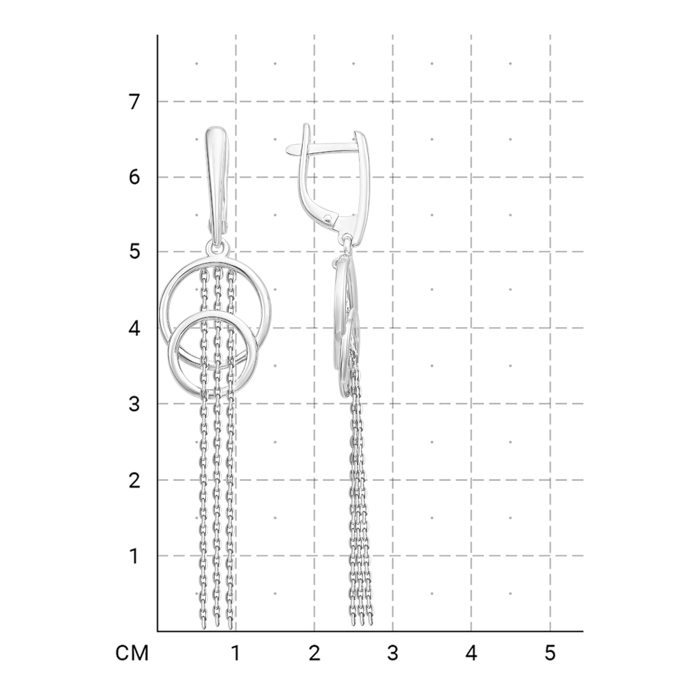 112000000084 Серьги (Серебро 925) фото