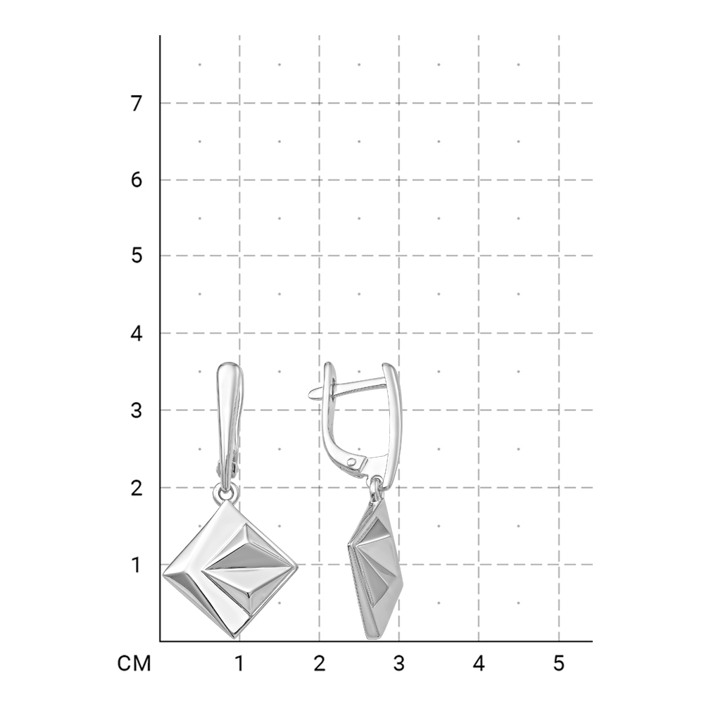 112000000074 Серьги (Серебро 925) фото