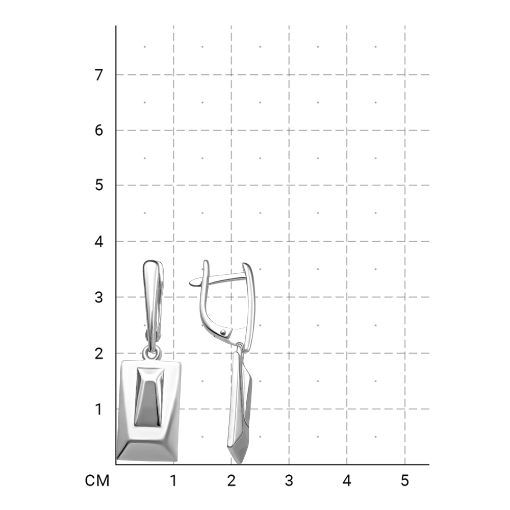 112000000108 Серьги (Серебро 925) фото