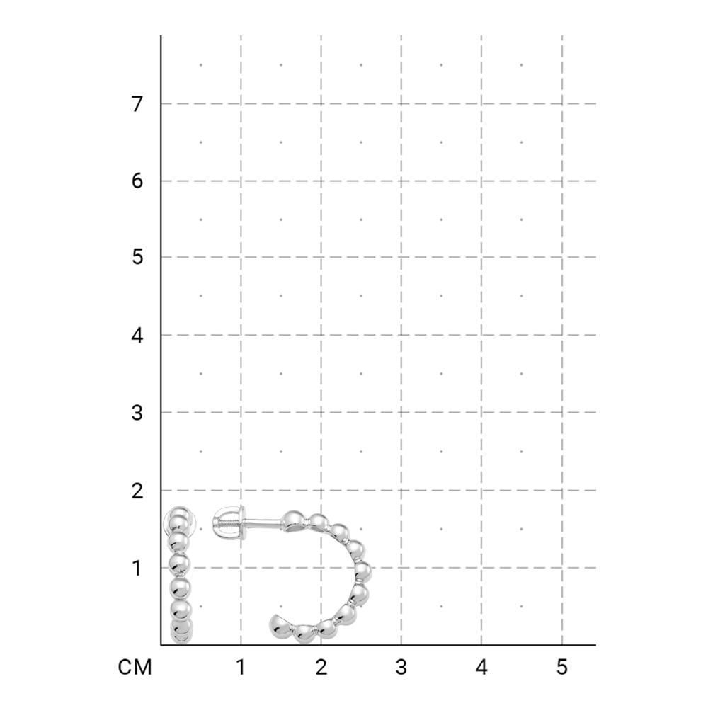 112000000115 Серьги (Серебро 925) фото