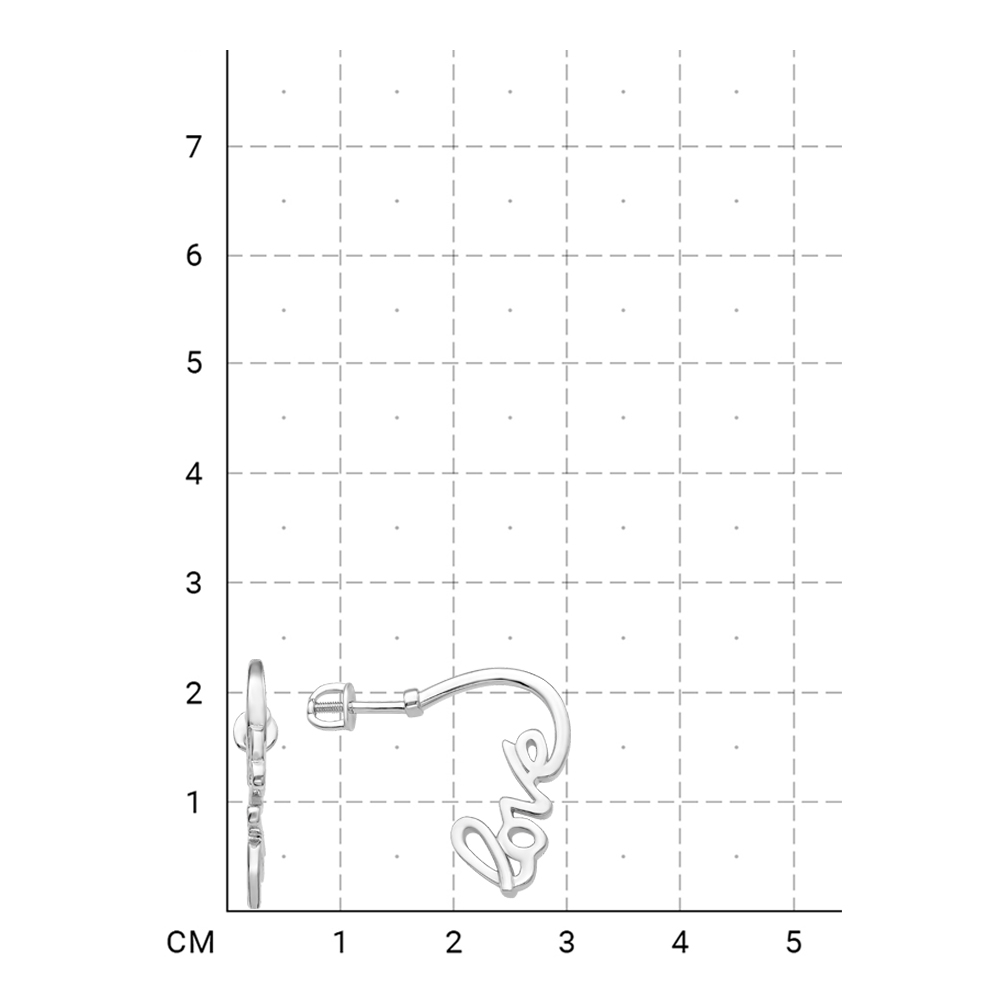 112000000119 Серьги (Серебро 925) фото