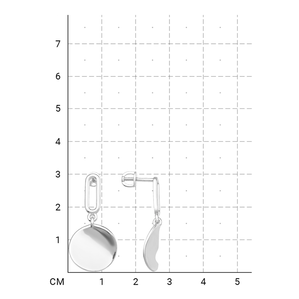 112000000112 Серьги (Серебро 925) фото