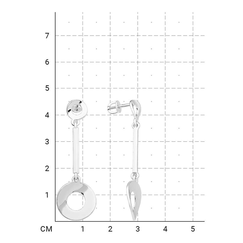 112000000121 Серьги (Серебро 925) фото