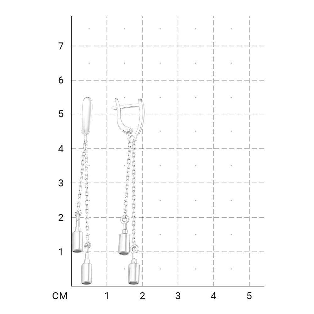 112000000173 Серьги (Серебро 925) фото