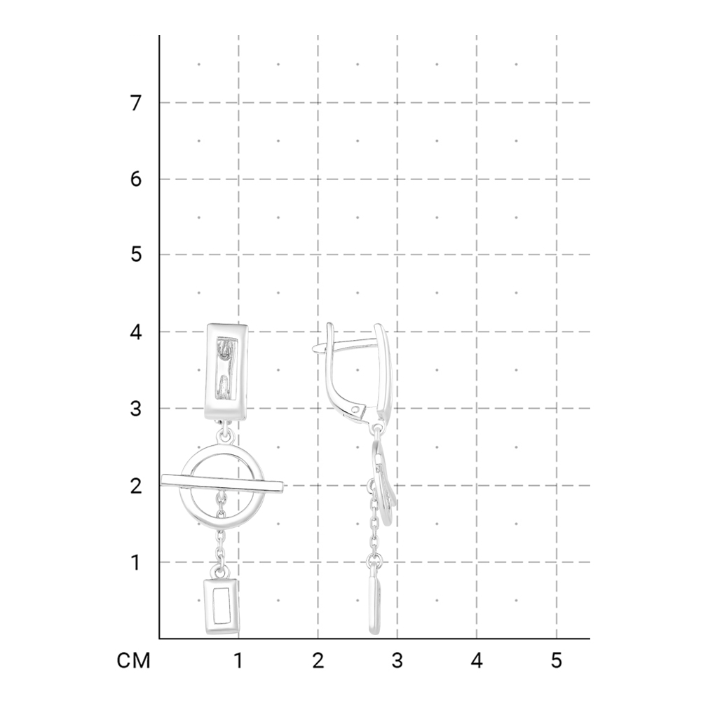 112000000164 Серьги (Серебро 925) фото