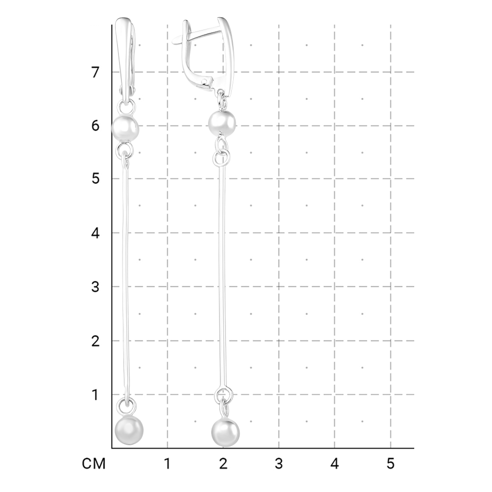112000000170 Серьги (Серебро 925) фото