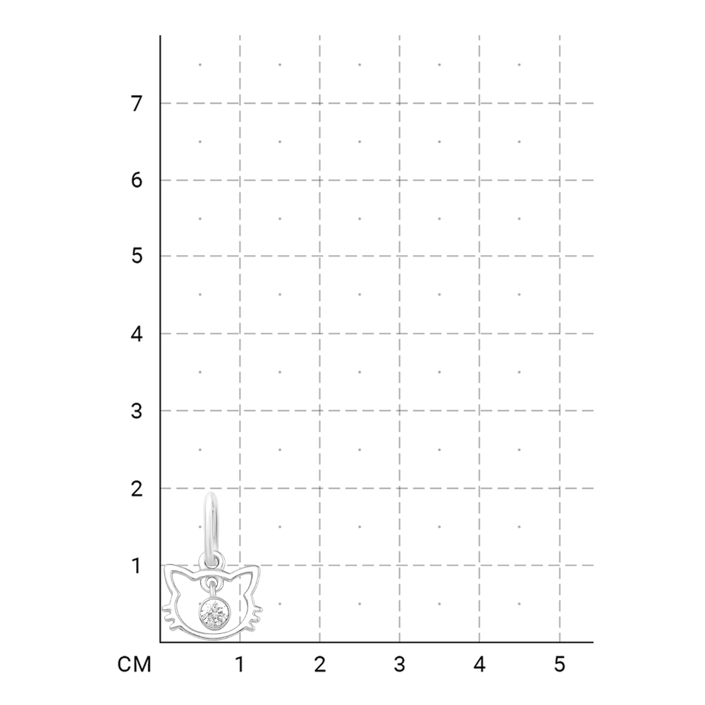 113100000165 Подвеска (Серебро 925) фото