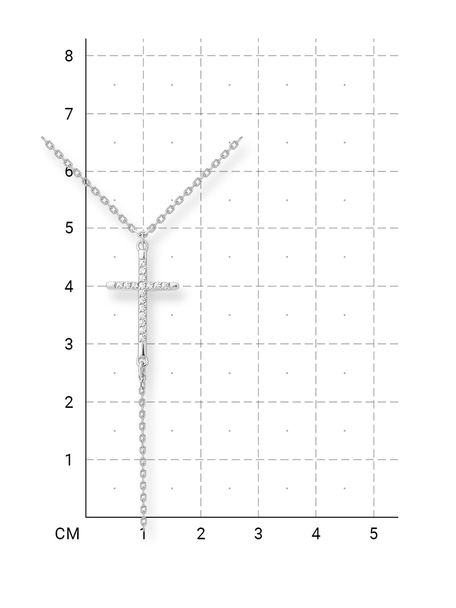 116100000014 Колье (Серебро 925) фото