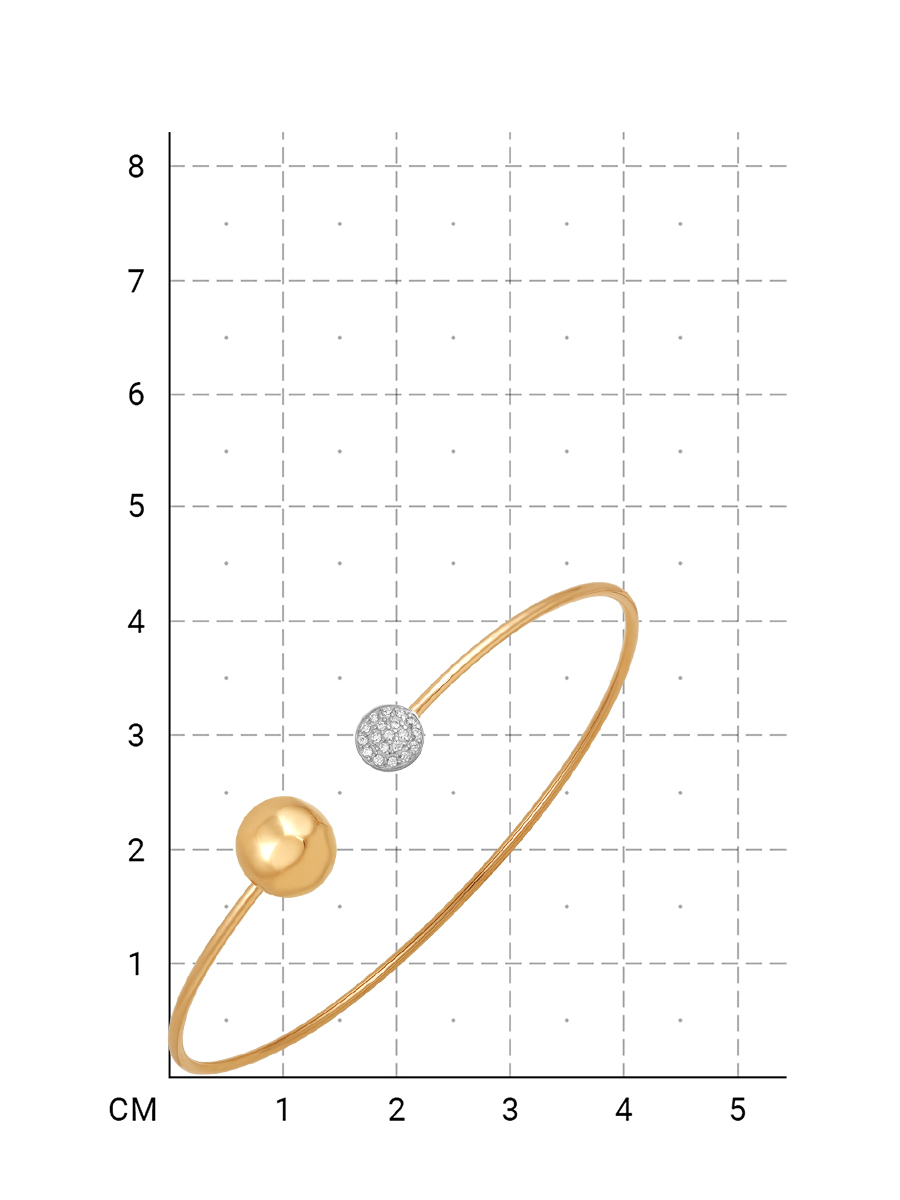 214020000047 Браслет (Золото 585К) фото