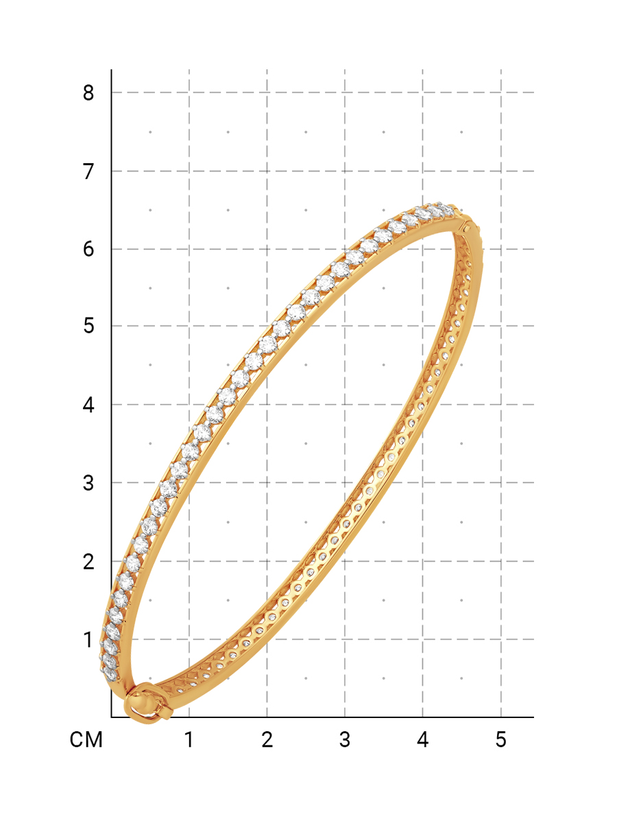 214020000093 Браслет (Золото 585К) фото