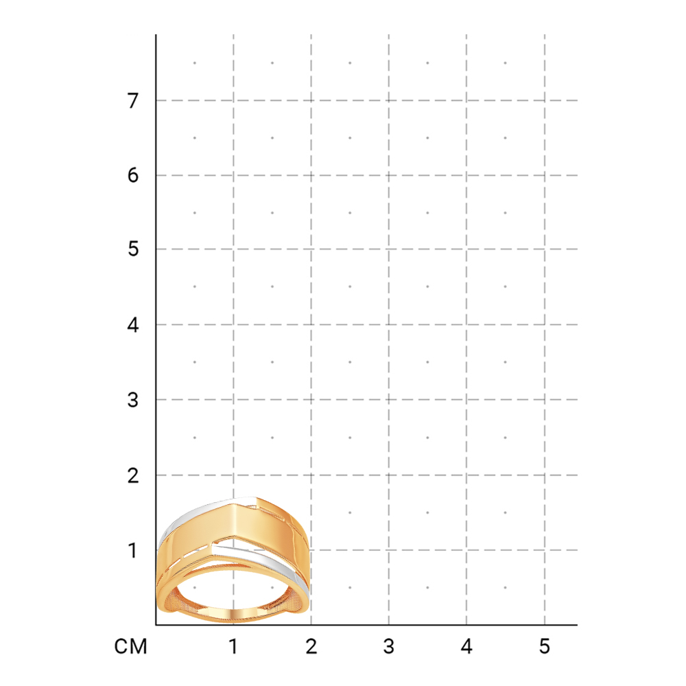 210000000478 Кольцо (Золото 585К) фото
