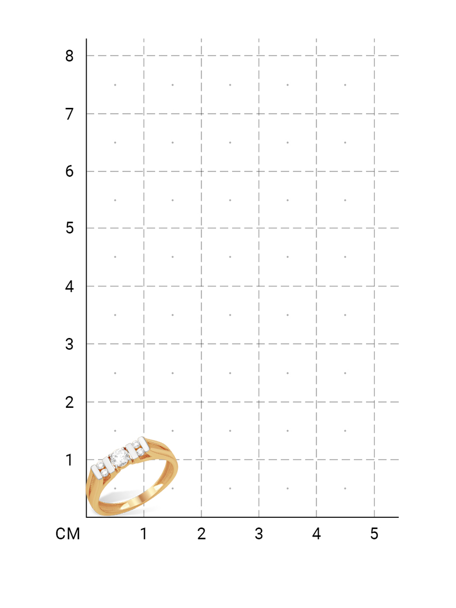 210020002606 Кольцо (Золото 585К) фото