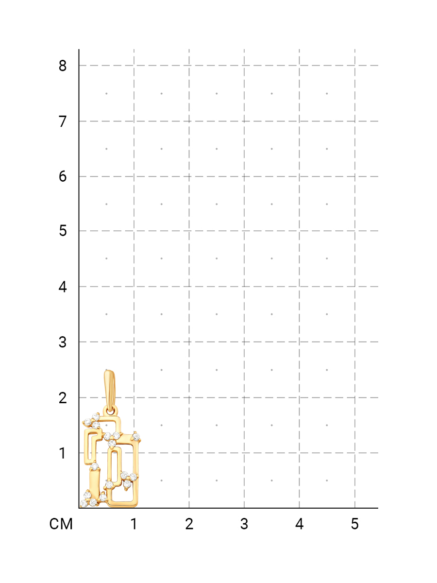 213010000046 Подвеска (Золото 585К) фото
