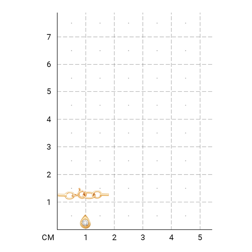 216010000004 Колье (Золото 585К) фото