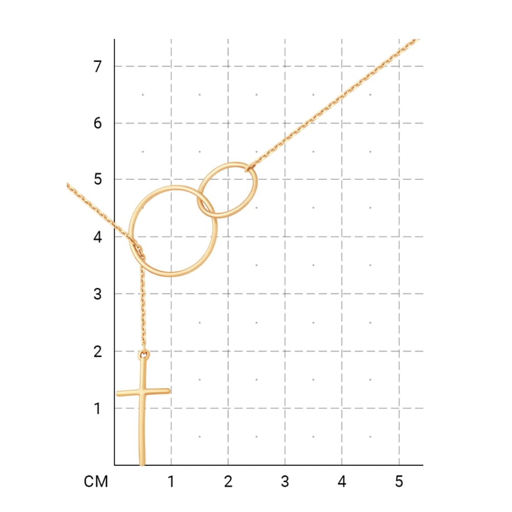 216000000011 Колье (Золото 585К) фото
