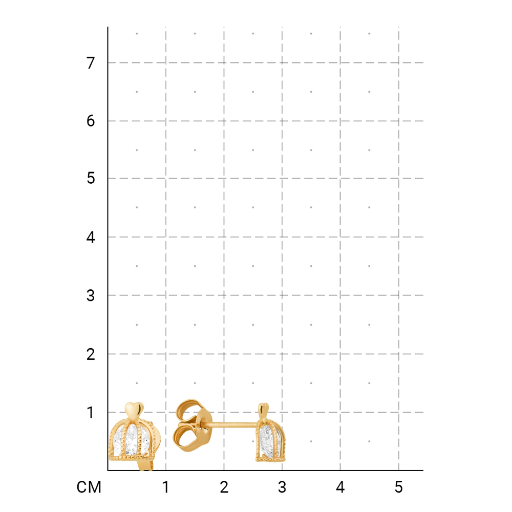 212020000480 Серьги (Золото 585К) фото