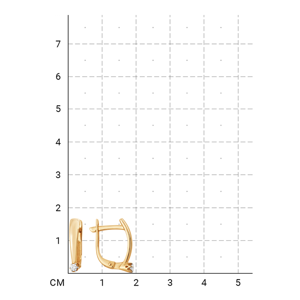 212010000009 Серьги (Золото 585К) фото