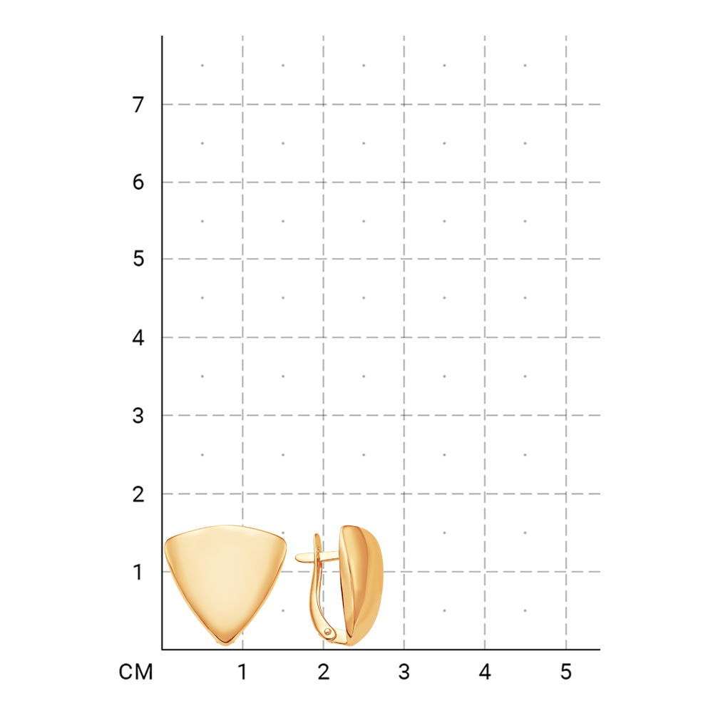 212000001108 Серьги (Золото 585К) фото