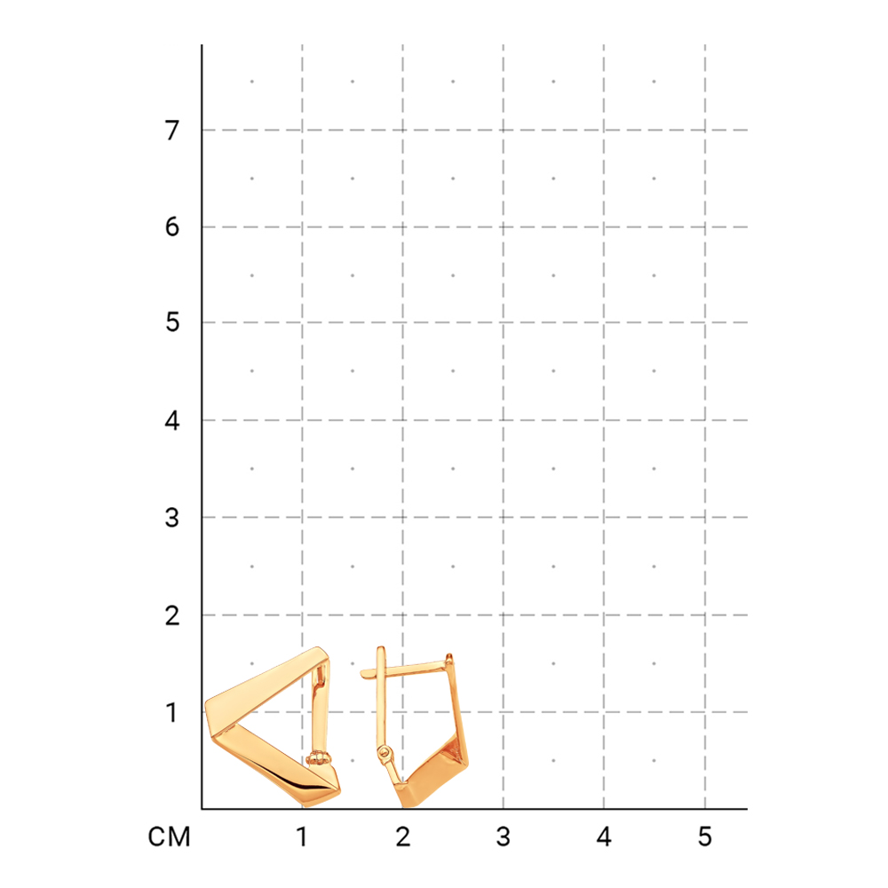212000001137 Серьги (Золото 585К) фото