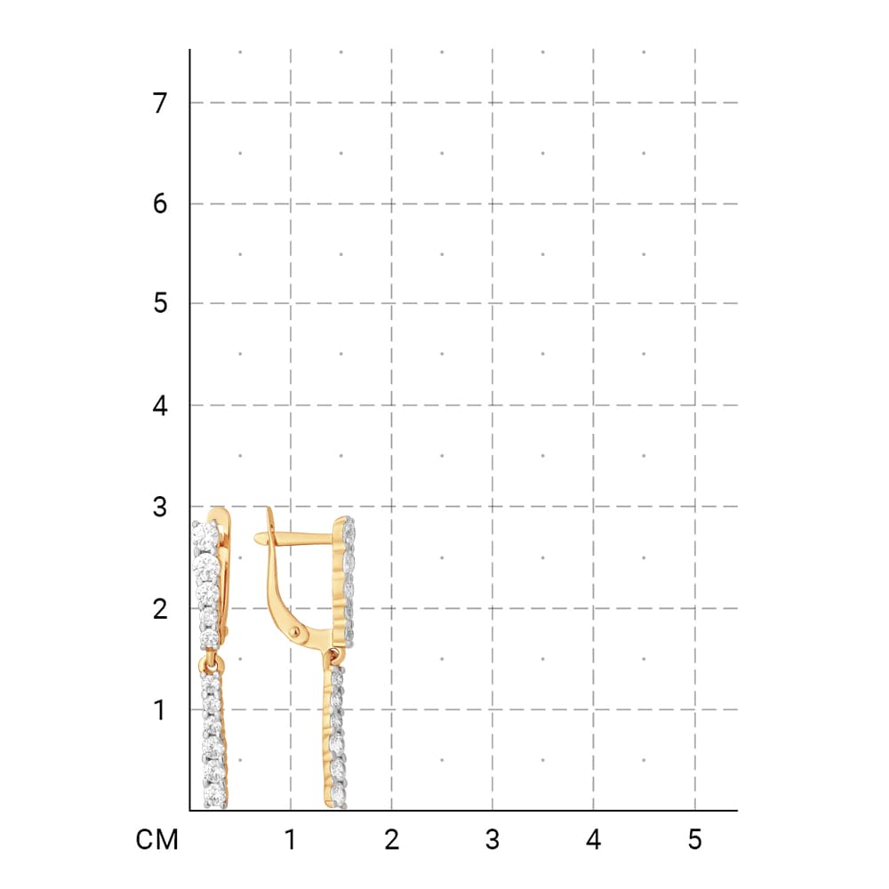 212020002237 Серьги (Золото 585К) фото