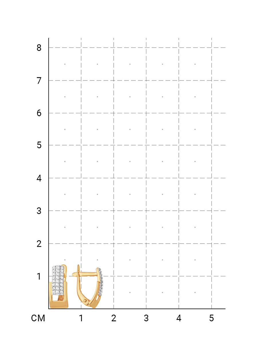 212020002241 Серьги (Золото 585К) фото