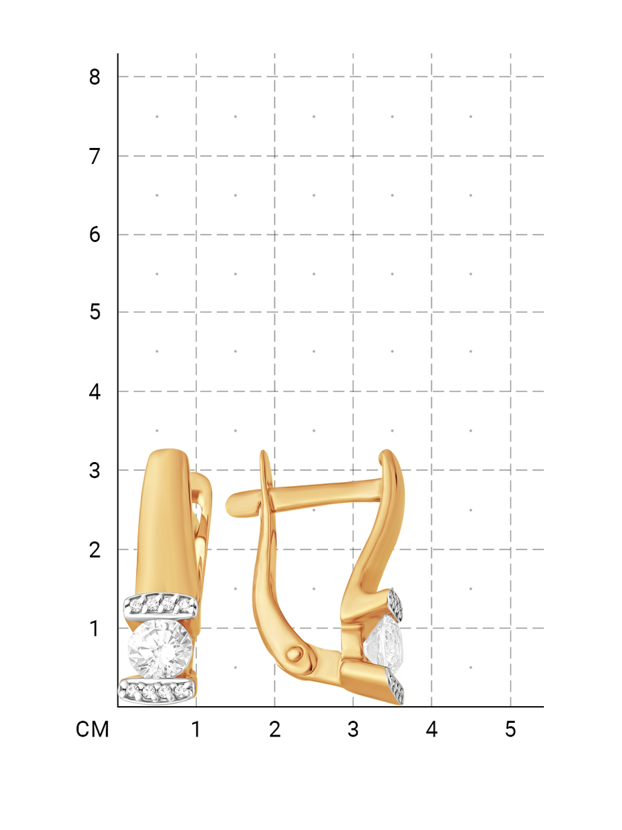 212020004059 Серьги (Золото 585К) фото