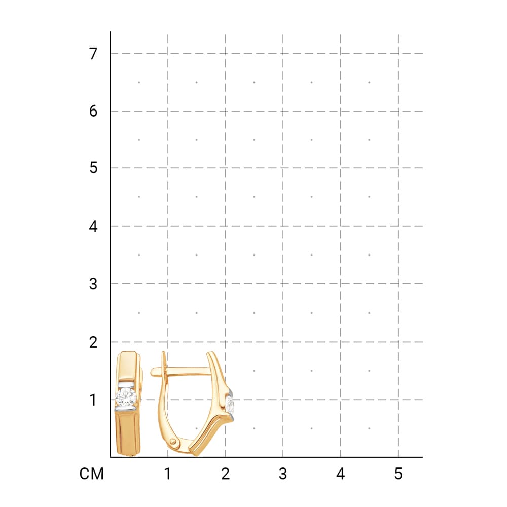 212020004078 Серьги (Золото 585К) фото