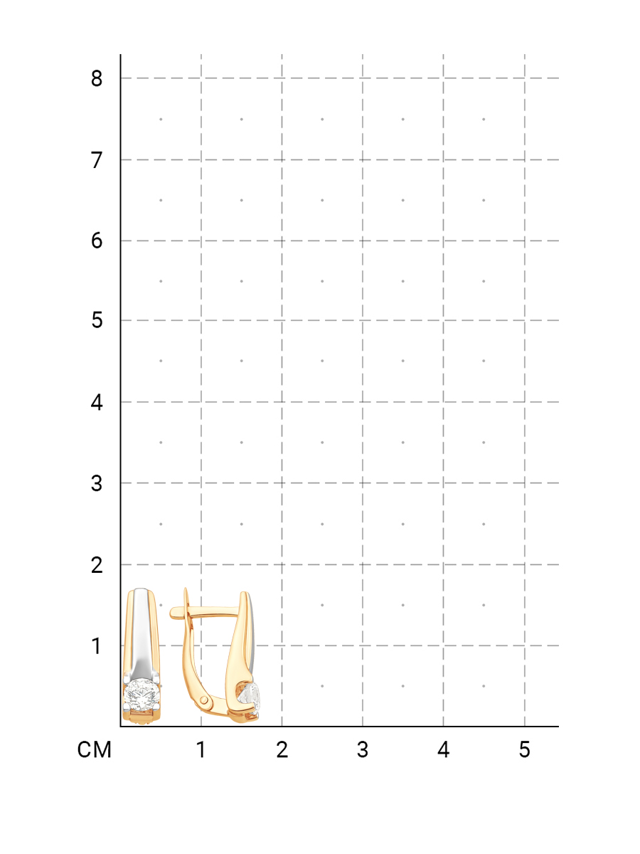 212020003951 Серьги (Золото 585К) фото