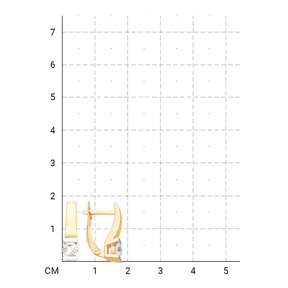 212020004064 Серьги (Золото 585К) фото