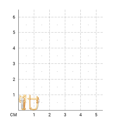 212020002206 Серьги (Золото 585К) фото