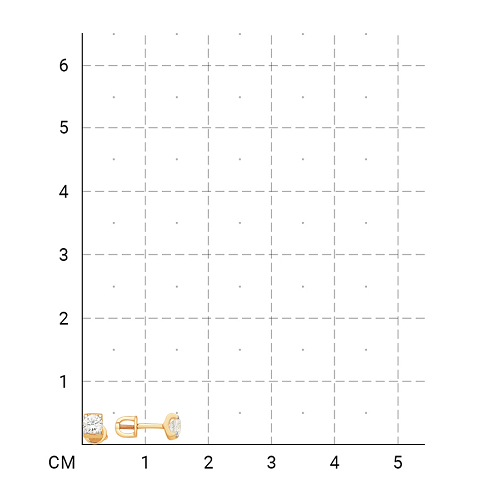 212020003960 Серьги (Золото 585К) фото