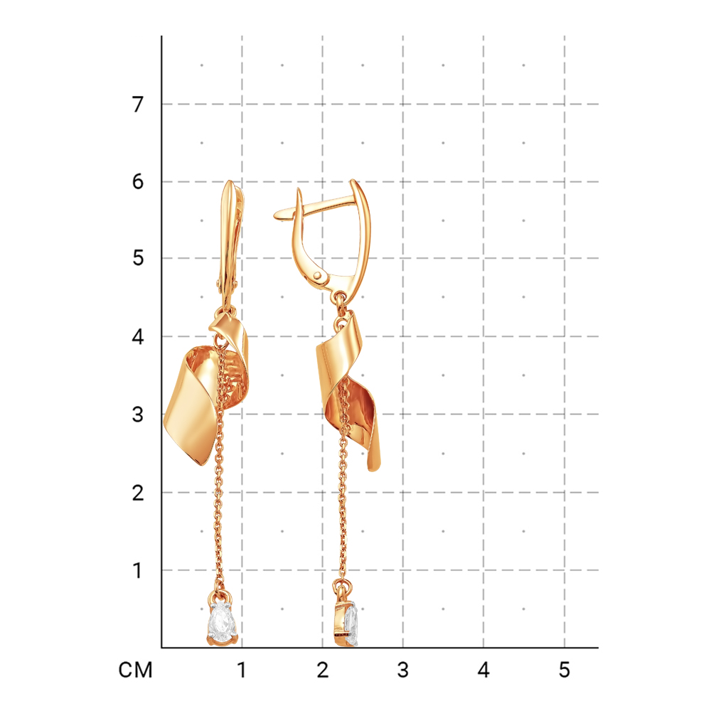 212020002941 Серьги (Золото 585К) фото