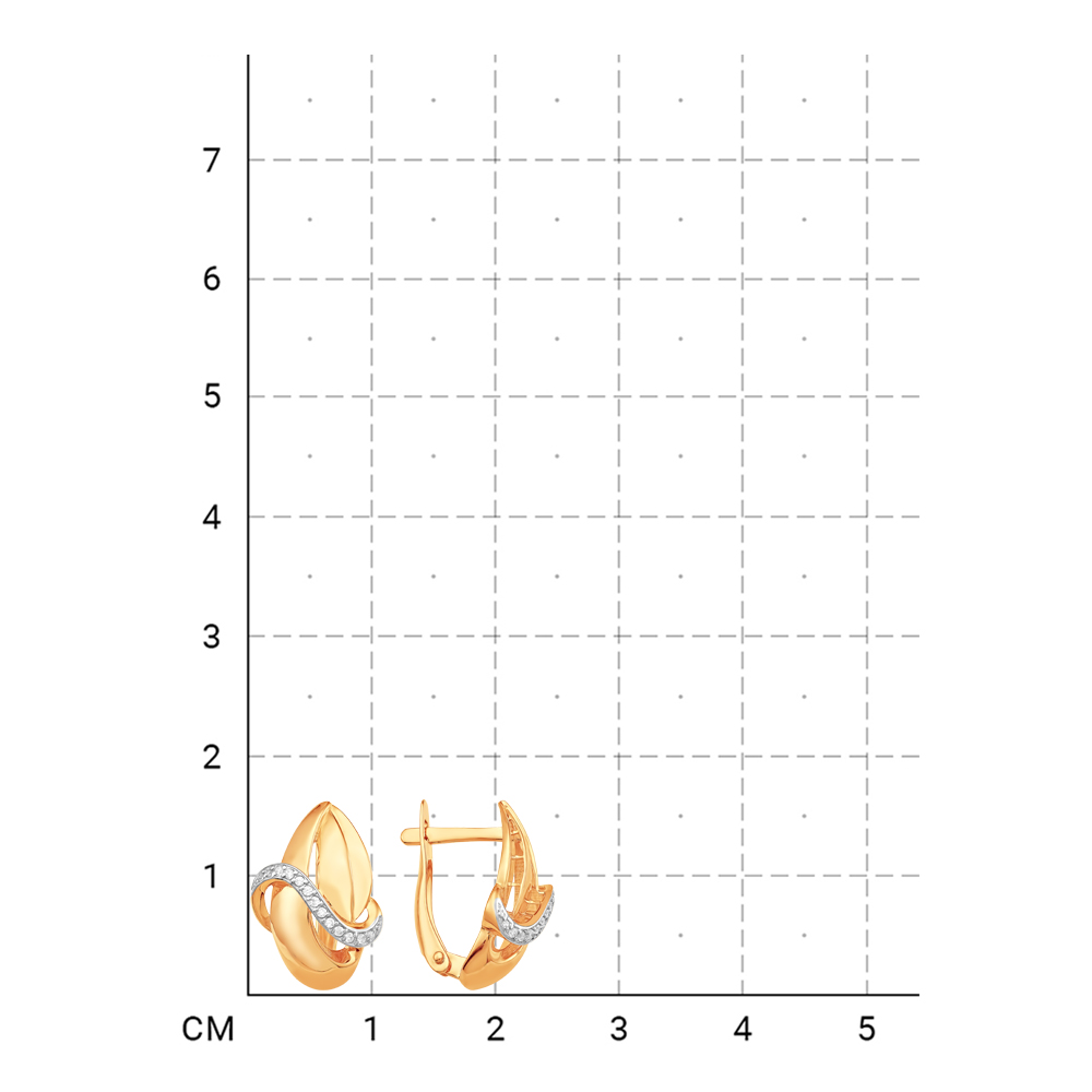 212020002999 Серьги (Золото 585К) фото