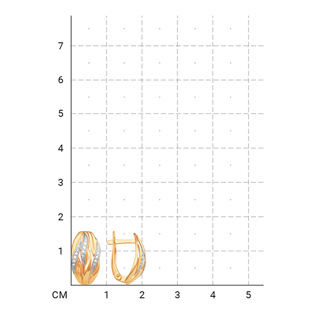 212020002948 Серьги (Золото 585К) фото