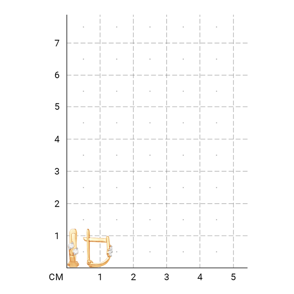 212020003176 Серьги (Золото 585К) фото