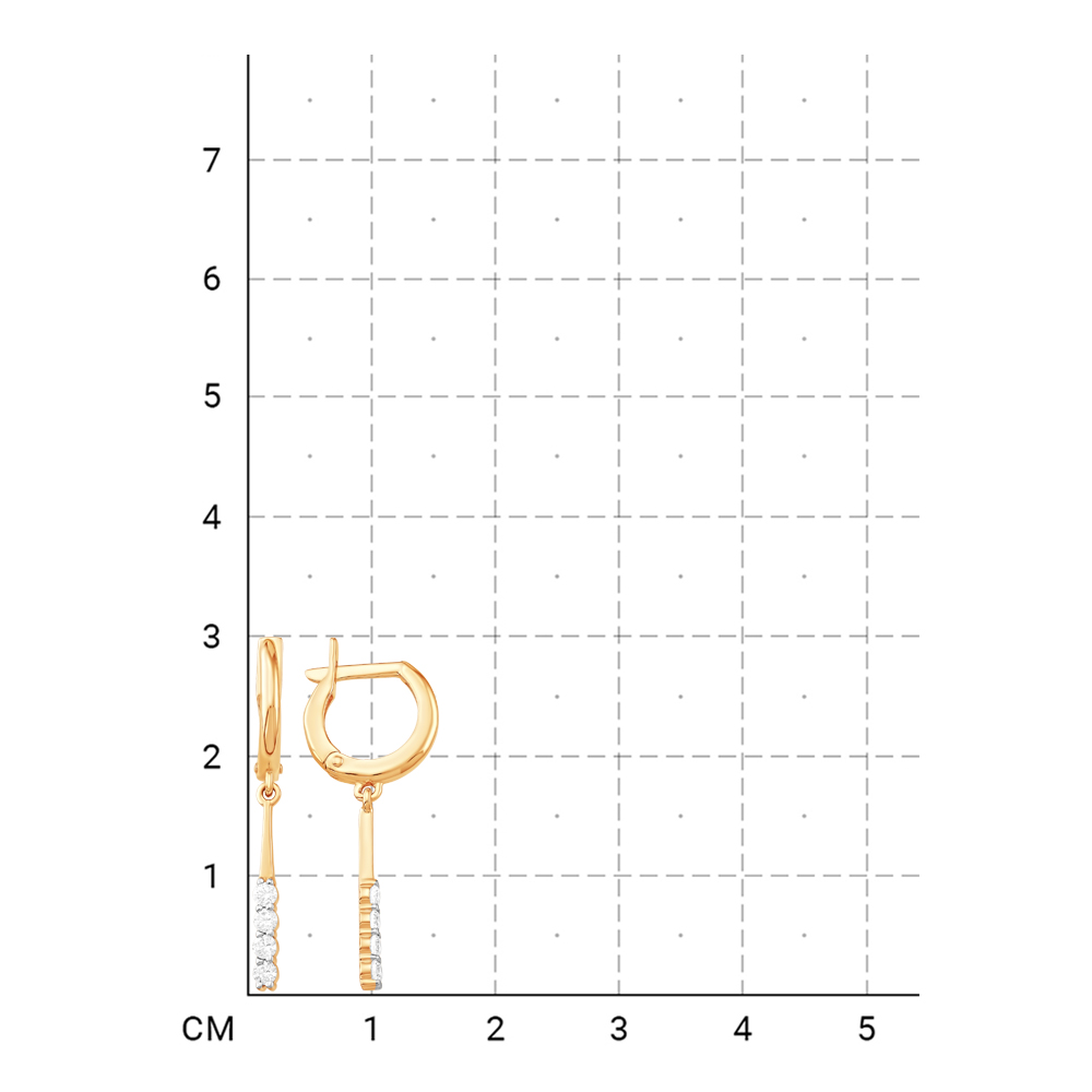 212020004042 Серьги (Золото 585К) фото