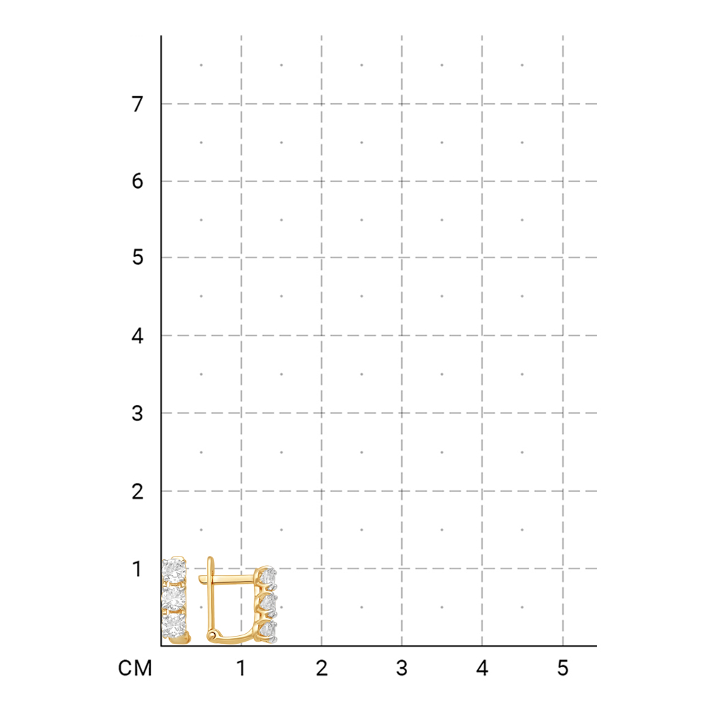 212020003480 Серьги (Золото 585К) фото
