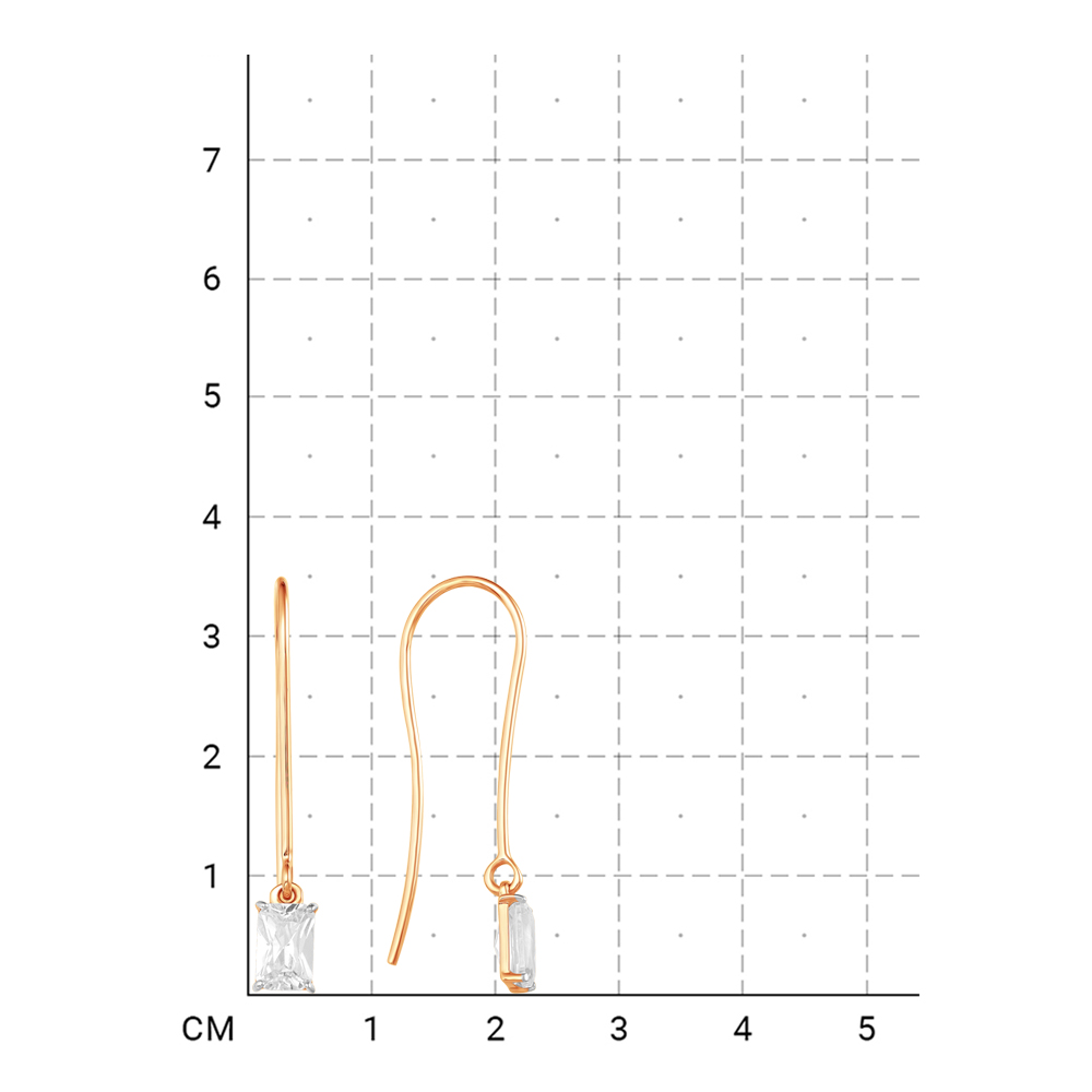 212020003494 Серьги (Золото 585К) фото